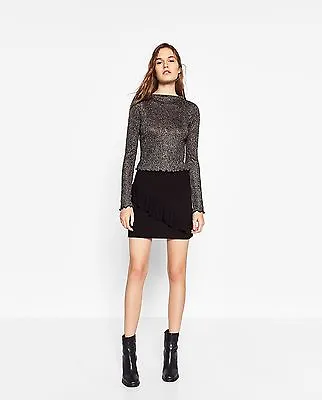 $25 • Buy Zara Mini Skirt With Frill Size L