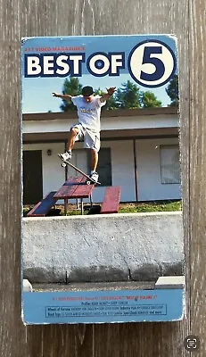 Pre Owned 411 Vm Best Of 5 90’s Geoff Rowley Surf Mx Snow Golf Skateboard Video • $29.99