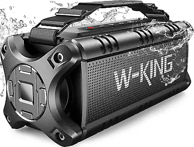 W-KING Bluetooth Speaker 50W Speakers Wireless Bluetooth 5.0 With Deep Bass • £110.09