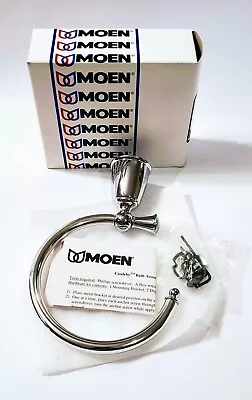 Moen Castleby Collection Chrome Wall Mount Bathroom Towel Ring #YB2586CH New • $44.99