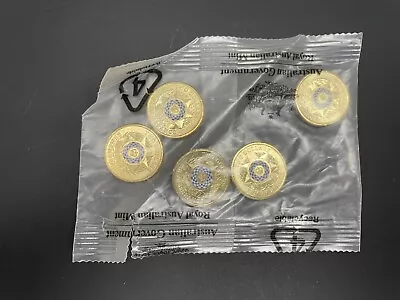 Aust 2019 $2 Two Dollar Police Remembrance RAM Bag Of 5 UNC Coins  • $25.95