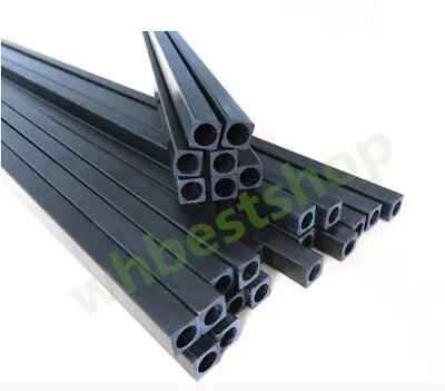 1-10pcs Pultruded Square Carbon Fiber Tube 1.7 2 2.5 3 4 5 6 8 10mm L500mm   S-R • $6.35
