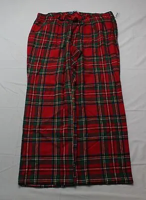 Old Navy Women's Maternity Flannel Pajama Pants DS1 Red Tartan Size XL NWT • £13.53