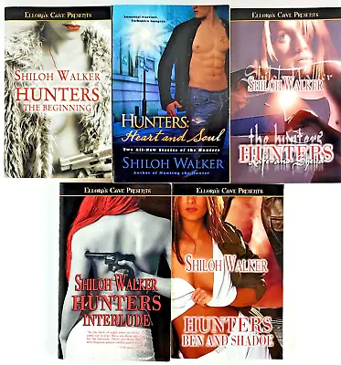 Lot Of 5 Shiloh Walker Hunters Series Ellora's Cave Presents Paranormal Erotica • $27.87