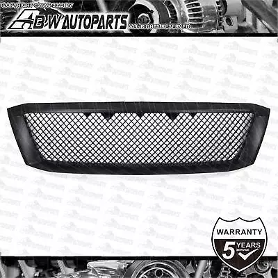 Matte Black Mesh Front Grille For 2005-2011 Toyota Hilux AUS FAST • $141.22