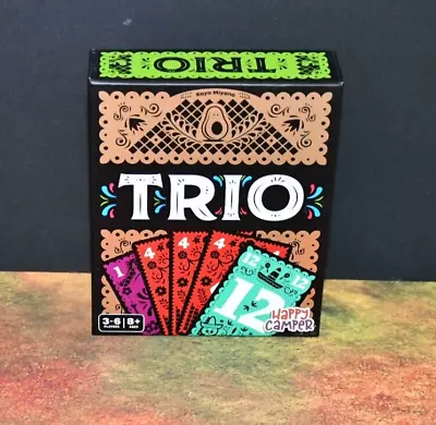 Trio Card Game Happy Camper / Set Collection Memory Game • $12.99