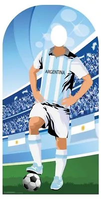 World Cup 2018 Argentina Football Adult Stand-in Lifesize Cardboard Cutout • £40.99