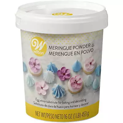 Wilton Meringue Powder Egg White Alternative 16 Oz. (453 G) US • $20.88