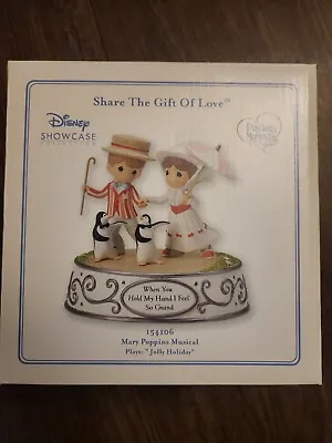 Disney Precious Moments Mary Poppins Musical Figurine Jolly Holiday - New In Box • $195