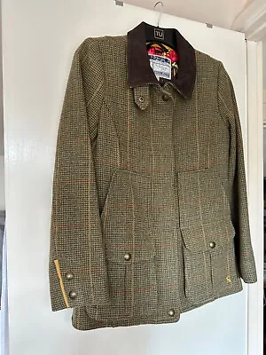 £50 • Buy Joules Womens Wool Fieldcoat, Size 10