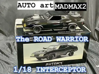 £500.76 • Buy MAD MAX 2 THE ROAD WARRIOR INTERCEPTOR Model 1/18 AUTOart MILLENNIUM JAPAN USED