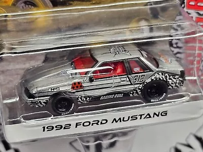 GreenLight Collectibles Raw Chase 1992 Ford Mustang Fox Body Las Vegas • $49.99