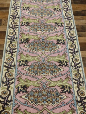 $280.73 • Buy 2'8 X12' New William Morris Hand Knotted Wool Arts & Crafts Oriental Rug Runner