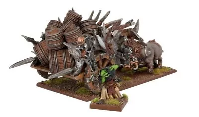 PRESALE Ogres Red Goblin Blaster - Kings Of War Ogre Goblins Mantic Direct THG • $34.99