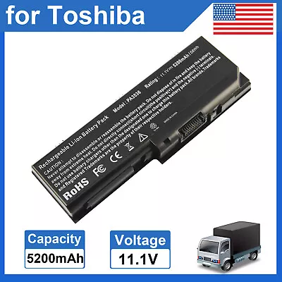 Battery PA3536U-1BRS For Toshiba Satellite P200 P200D Pro P200 P300 PA3537U-1BRS • $17.99