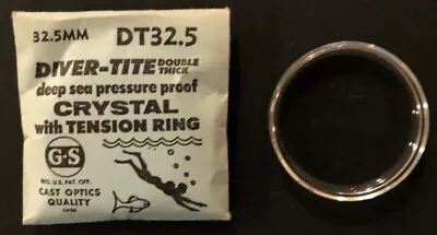 GS DT - Diver-Tite (Deep Sea Pressure) -  Vintage Watch Crystals - Various Sizes • $10.85