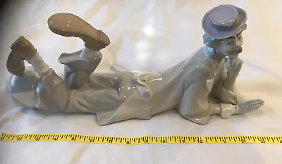 $45 • Buy Vintage Lladro Gloss Clown Beach Ball -2 Hairline Fracture PROFESSIONAL REPAIR