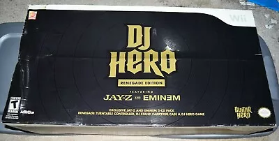 $199.95 • Buy NEW DJ Hero Renegade Edition Featuring Jay-Z And Eminem (Nintendo Wii, 2009)