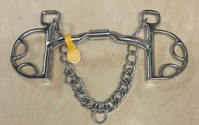 NEW Myler Level 2 Low Port Comfort Snaffle Kimberwick BIT 5  - MB04 • $168