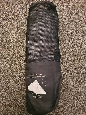 Mamas & Papas Infant Carrier Raincover Primo Viaggio & Pro Sleep Car Seat Univer • £5