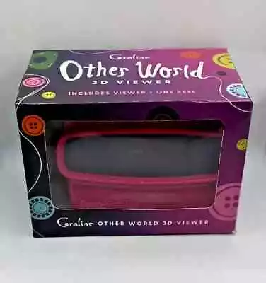 Coraline Other World 3D Viewer Figure Reel View Master W/Film Movie Stills Laika • $79.99