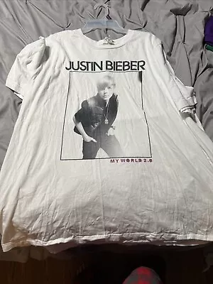 Justin Bieber Shirt 2010 • $5