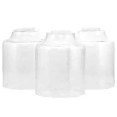 3-Pack Kira Home Caspian 6  Glass Shades Replacement Glass 1.75  Fitter Size • $26.22