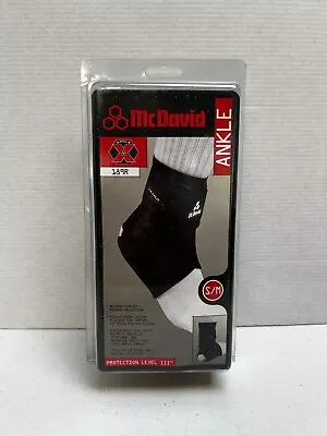 NEW McDavid 189R Ankle Brace Hinged Black Adult Size S/M Level III (small/medium • $14