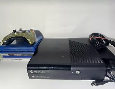 Xbox 360 E  Console With 1 Controller Cords And 6 Games • $62.99