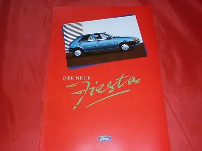 Ford Fiesta Type GFJ C CLX S XR2i Brochure Brochure Brochure Brochure Brochure From 1989 • £6.38