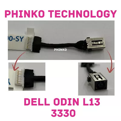 Replace For DELL ODIN L13 Latitude 3000 3330 2-in-1 DC Jack Power Charging Port • $55