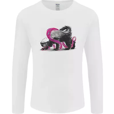 Honey Badger Mens Long Sleeve T-Shirt • £11.99