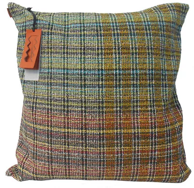 MISSONI HOME CUSHION COVER UPHOLSTERY KNITTED 50x50cm Doubleside YORKSHIRE 150 • £100