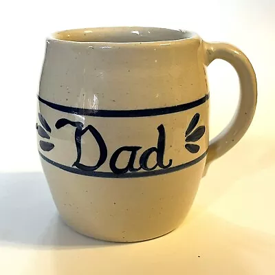 Handthrown DAD Coffee Tea Mug 4.25  Master Potter PETE PAYNE Marshall Pottery TX • $18