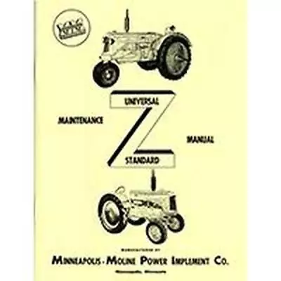 R5966 Service Manual Fits Minneapolis-Moline • $60.99