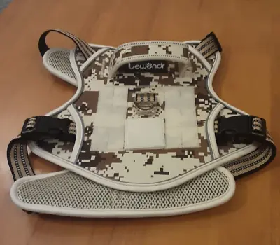 New Lewondr Tactical Reflective Adjustable Dog Harness Xl • £8