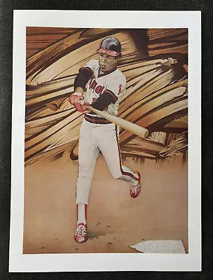 Mel Ramos Art Print Of Rod Carew Los Angeles Angels Rare Pop Art Poster QTY • $96.05