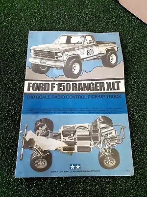 Original Tamiya Ford Ranger Build Manual. • £49.99