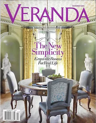 Veranda Magazine Simple Rooms Manhattan Home European Style Autumn Bouquets 2011 • $20.66