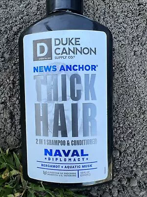 Duke Cannon News Anchor 2 In 1 Shampoo THICK HAIR 1PK X 10oz • $9.95