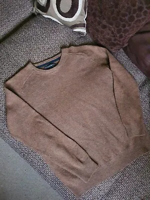 Stunning Men’s F&F 100% Lambswool Knitted Jumper Size Large Nice Condition  • £24.99