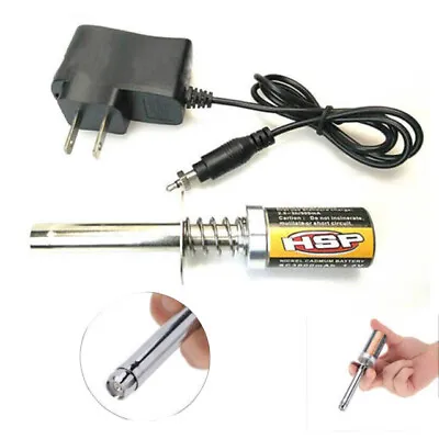 1xGlow Plug Starter Lgniter For Gas Nitro Engine Power 1/10 1/8 HSP 80101 RC Car • $10.19