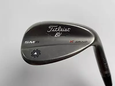 Titleist Vokey SM6 Steel Grey 58* 12 Bounce K-Grind Wedge Steel Mens RH • $60.07