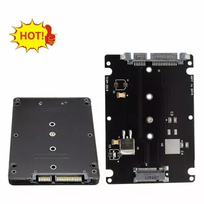 SATA M.2 SSD To 2.5“ SATA NVMe M.2 NGFF SSD To SFF-8639 Sale Adapter X4P3 • $8.37