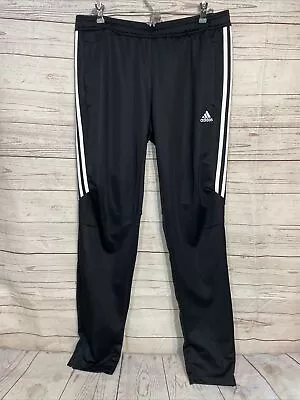 Men’s Black Adidas Tiro Pants-Size L • $0.99