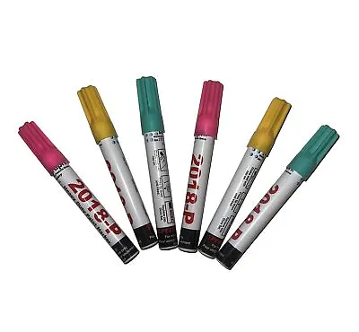 LOT Of 6 NEW Speedry HEAVY DUTY Industrial PAINT Markers~OIL BASED PERMANENT • $13.95