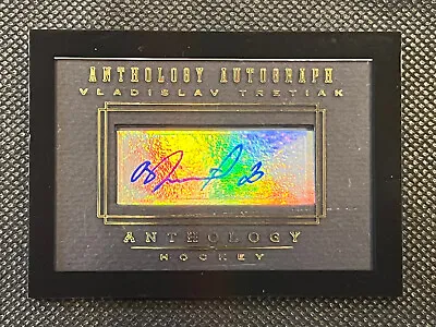 2014-15 Vladislav Tretiak Panini Anthology AUTO #AA-6 136/169 • $64.99