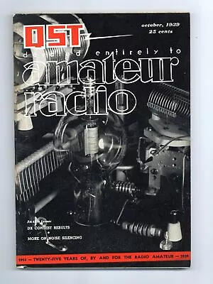 QST Magazine Vol. 23 #10 VG+ 4.5 1939 • $86