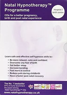 Natal Hypnotherapy Programme (for Hospital Or Birth Centre): A Self Hypnosis CD • £4.60