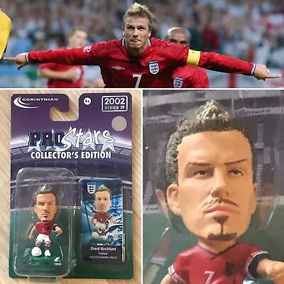 DAVID BECKHAM ENGLAND 2002 CORINTHIAN PROSTAR COLLECTORS EDITION (v ARGENTINA) • £14.99